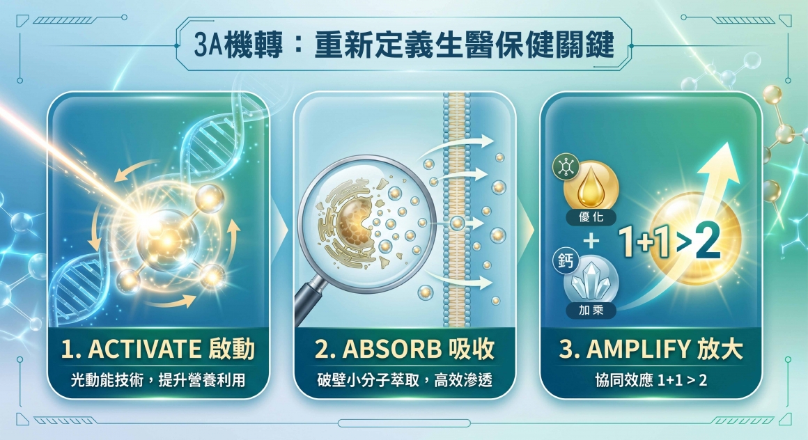 GPDT_光動能啟動素_陳耀寬_光動能_歐思佛生技_專利_CAP-Phyto 570_3A機轉_重新定義生醫保健關鍵